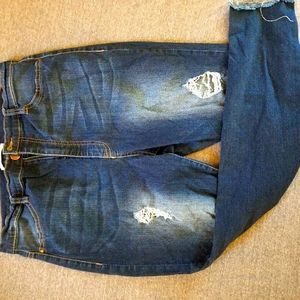 Refuge distressed jeggings size 14